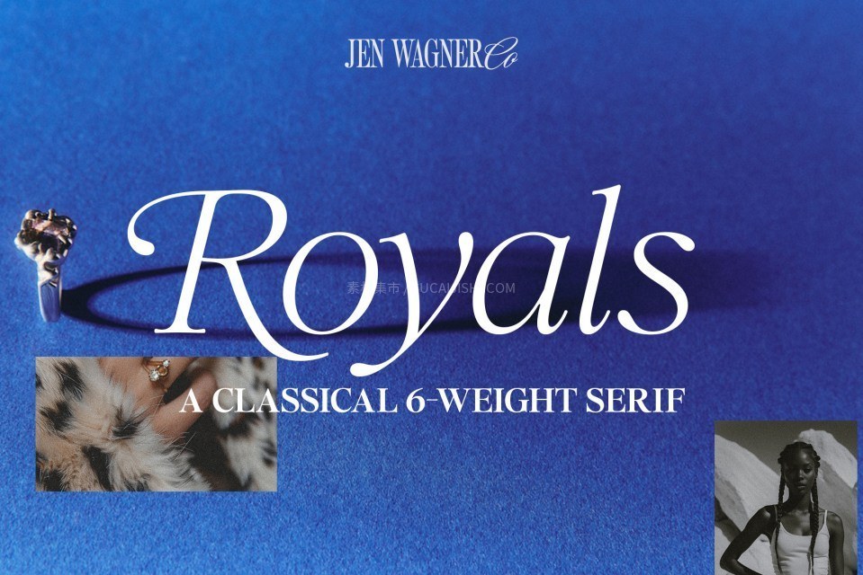 Royals Serif 优雅复古衬线字体家族